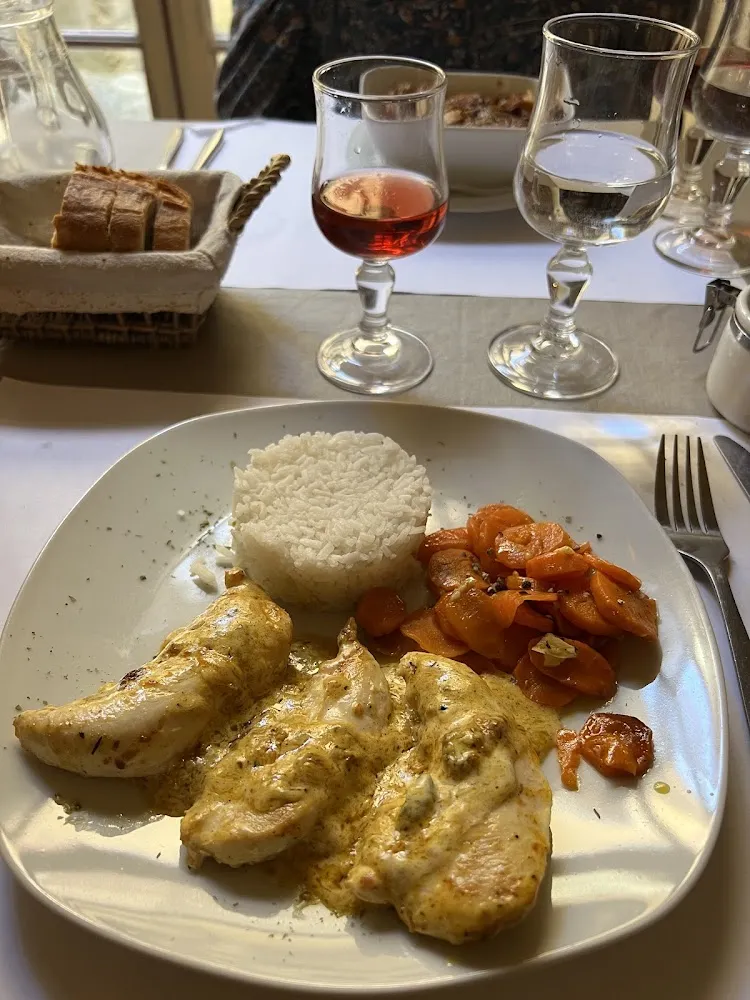 Chicken in Cream Sauce