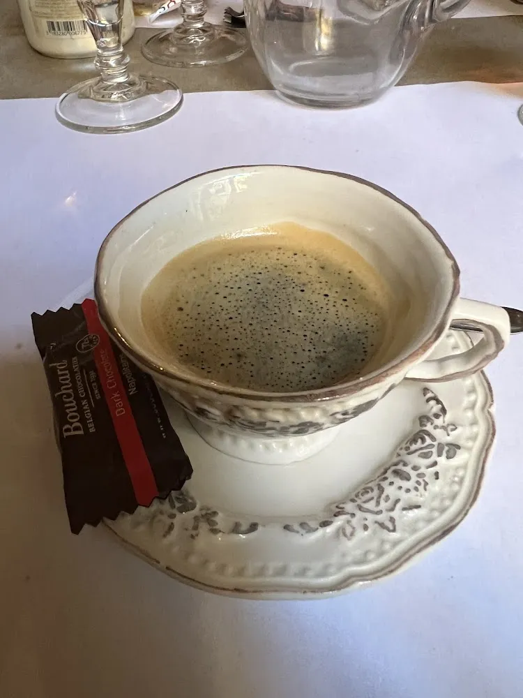 Coffee with Dark Chocolate