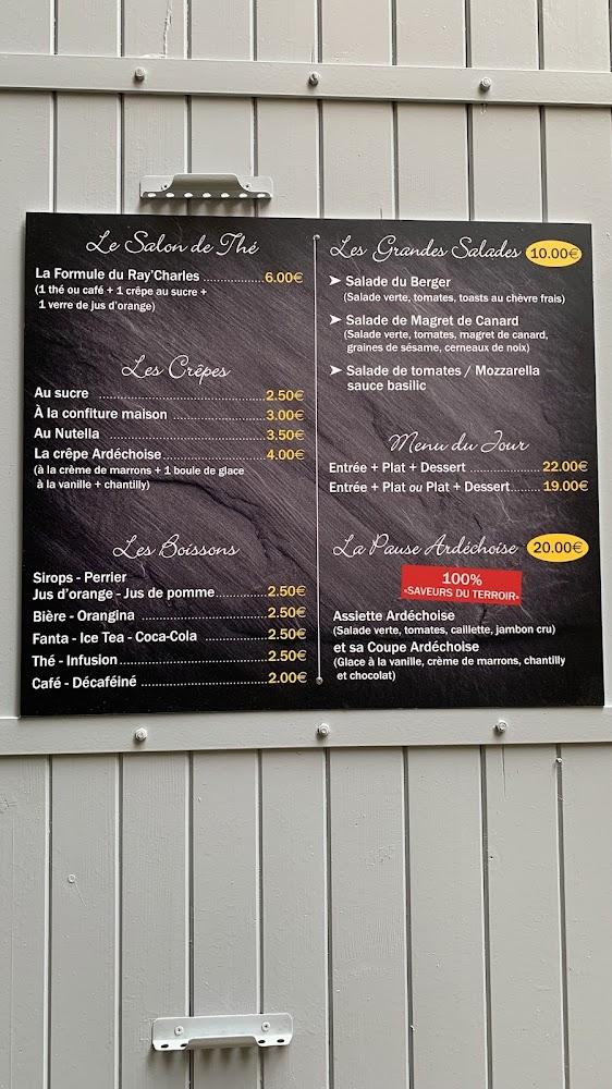 Le Ray'Charles - Menu Image 1